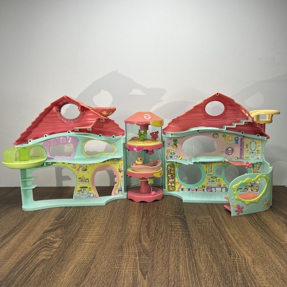 LPS - Biggest Littlest Pet Shop Playset - Foldable House - 2005 - Hasbro - Picture 10 of 15